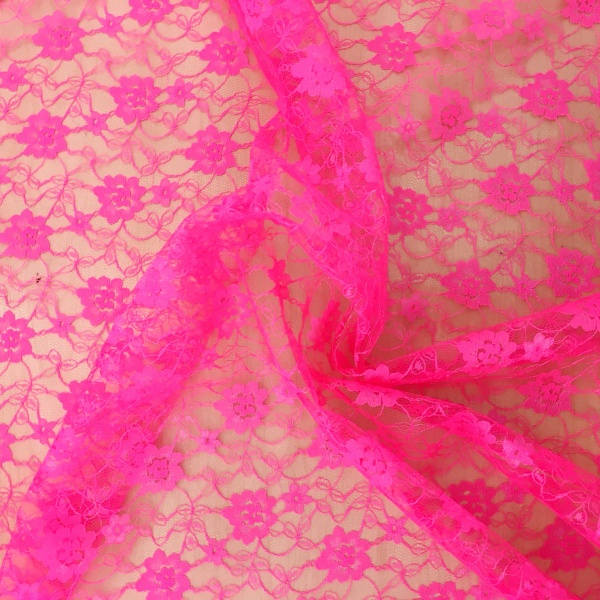 Budget Lace BRIGHT PINK